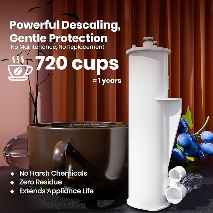 Original Descaling Cartridge Compatible with GP DC 001 C Miele Descaling Cartridge | For CM75XX / CM77XX / CVA7840 / CVA7875 Miele Coffee Machines- Gentle&Effective Limescale Remover,Lasting 12 Months
