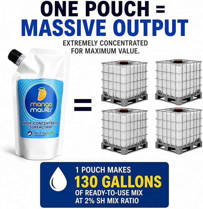 Mango Mauler Hyper-Concentrated Exterior Cleaning Surfactant