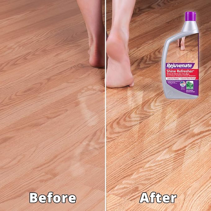 Rejuvenate Shine Refresher Hardwood Polish Restorer 32oz Cleaner 32oz