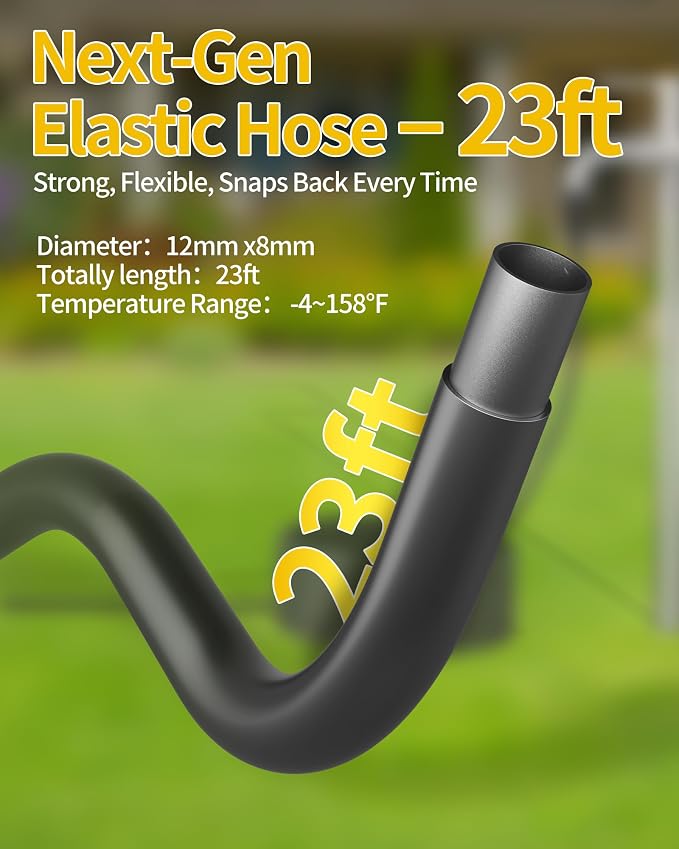 Handheld Battery Operated Washer, 1100 PSI Lightweight Mini Washer for Car, Home, Patio, Driveway and Garden Cleaning (Tough Yellow)