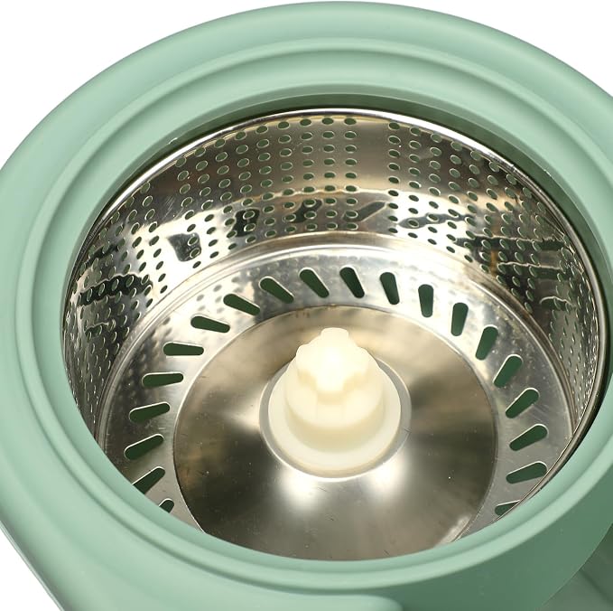 Spin Mop Bucket Floor Kit System Double Drive Washable Reusable Labor Saving Home Office