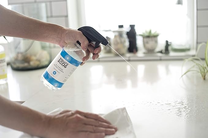 Molly's Suds Household Essentials Bundle | Comes with Citrus Dishwasher Pods, Peppermint Liquid Laundry Detergent, and 2-Pack Peppermint All Purpose Cleaner