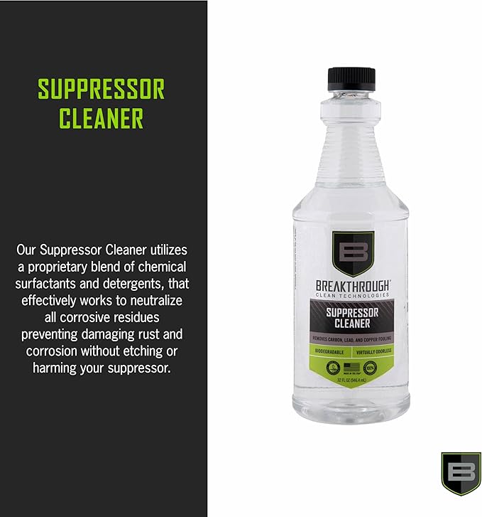Breakthrough Clean Technologies Suppressor Cleaner