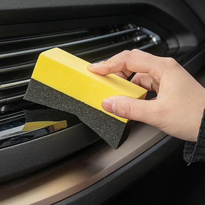 Wax Applicator Pads Car Wax Applicator Buffing & Detail Polishing Foam Pads for Car Cleaning and Fine Polishing Buffing Sponge Waxing Foam Polisher