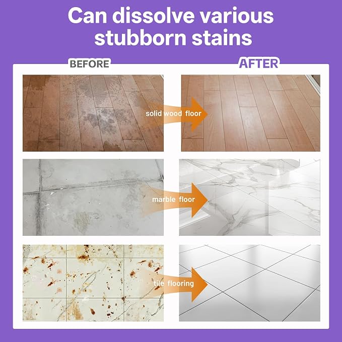 2.5 L Floor Cleaning Solution Lavender Scent Compatible with Roborock/Shark/Bissell/Swiffer/IRobot/Eufy Quick Drying Without Residue Suitable for All Robot Vacuums and Wet Dry Dual-Use Vacuum Cleaners