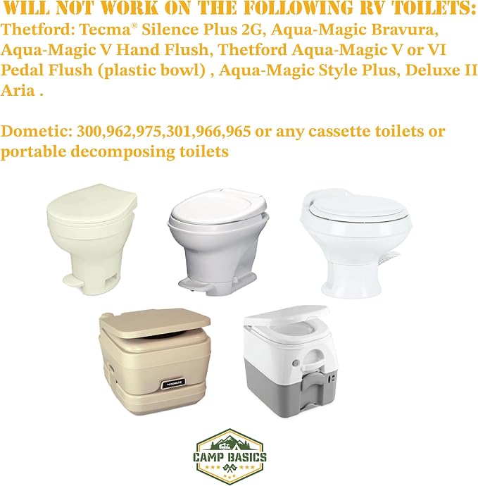 RV Bidet Made to Fit Your RV and Camper Trailer | Easy to Install and Self Cleaning | Non Electric | Upgrade Your RV