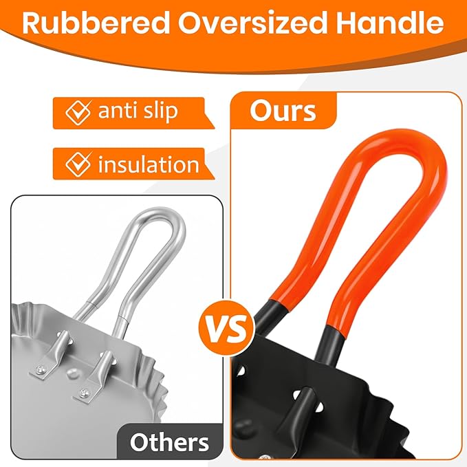 12" Dustpan and 24" Push Broom