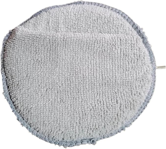 5 Inch Microfiber Wax Applicator Pad, Round Foam Sponges for Vehicle Detailing Motorcycle Daily Care(Grey 1pc)