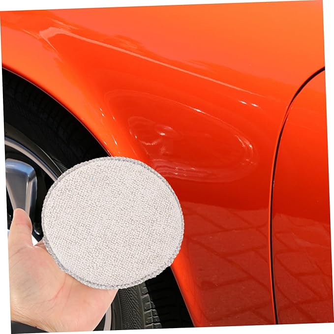 GLEAVI 50pcs Sponge Applicator for Car Detailing Car Washing Pad Wax Applicator Pads Polishing Soft Sponge for Paint