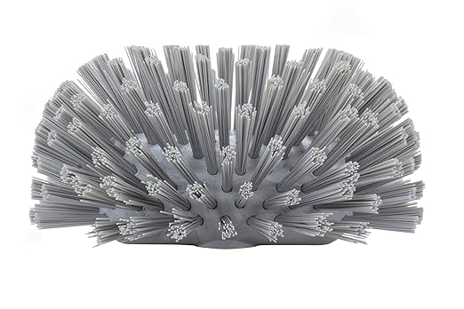 SPARTA Kettle Brush, Essential Scrubber with Flared Head for Cleaning Tanks and Kettles, 5.25" x 7.5", 2 Count, Gray