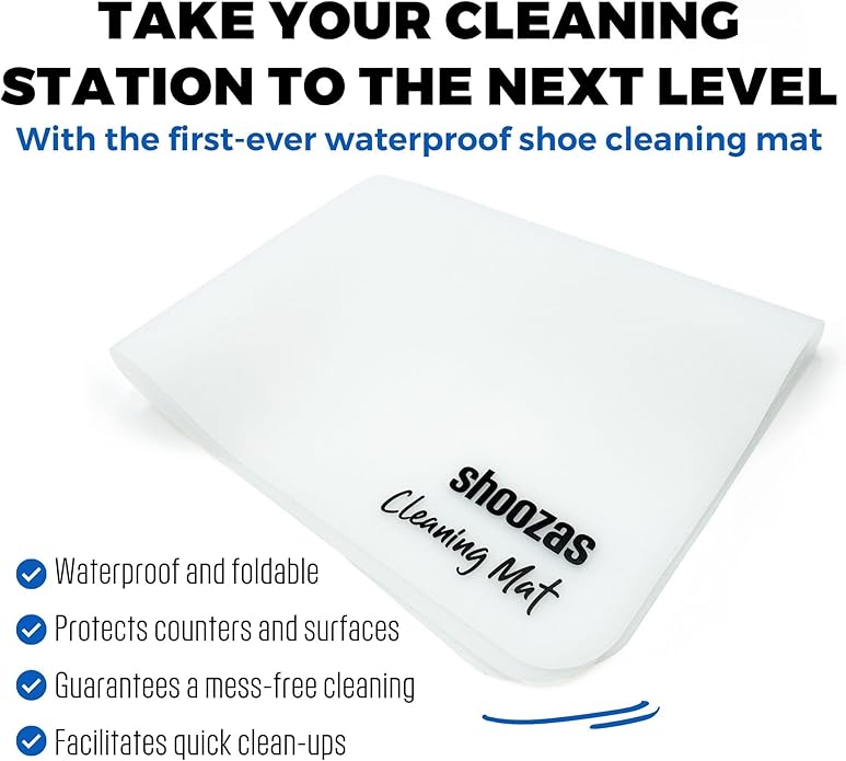 Shoozas Shoe Cleaner Kit – Mess-free, Powerful, and Delicate Shoe Cleaning Kits, Quick Dry, Non-Toxic, Safe on all Materials.