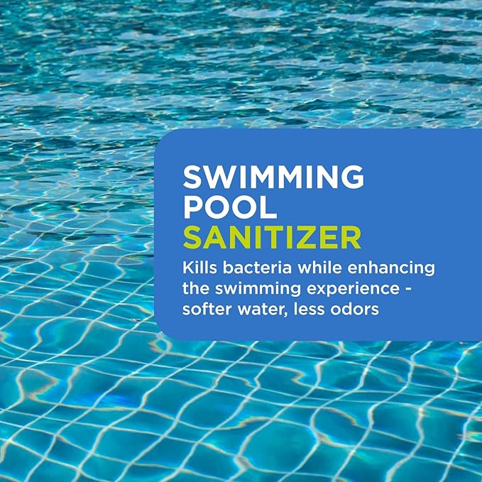 Flippin’ FROG Floating Sanitizer System for Pools 2,000 to 5,000 Gallons - Prefilled Floater with Sanitizing Minerals and Chlorine for Easy Pool Treatment & Maintenance - 2 Pack
