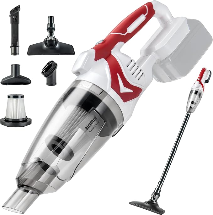 Cordless Vacuum Cleaner for Makita Battery,Wireless Handheld Power Vacuum Cleaner for Home, Boat, Workshop, Pet Hair, Furniture Cleaning(Tool Only No Battery)