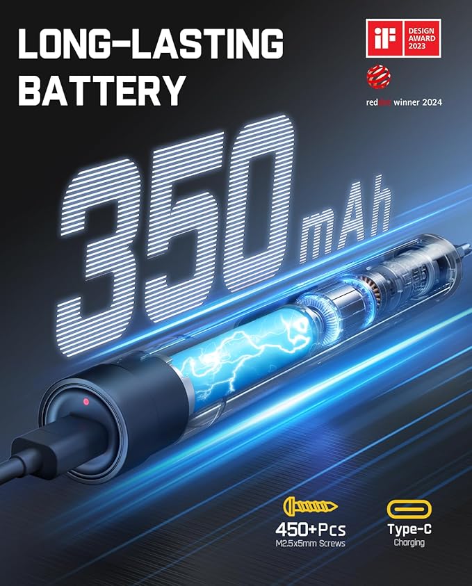 Fanttik B10 Pro Max Electric Air Duster & E1 Max 3.7V Electric Screwdriver-Grey