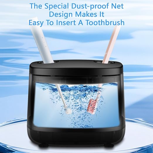 Dental Ultrasonic Retainer Cleaner Machine-45khz, Cleaning for Dentures, Mouth Guards, Aligners, Night Guards, Braces, Toothbrush Heads & Jewelry,Protable UV Retainer Cleaning Pod for Home &Travel