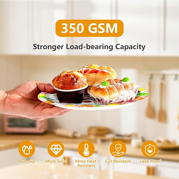 96Pcs She Found Her Main Squeeze Party Decorations Lemon Bridal Shower Plates and Napkins Citrus Decorations for Citrus Lemonade Orange Spring Fruit Bachelorette Wedding Party Supplies Serves 24