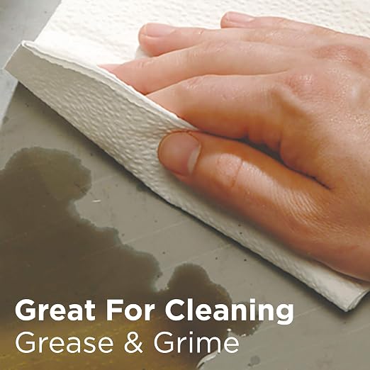 Brawny Professional D400 Disposable Cleaning Towel by GP PRO (Georgia-Pacific), 20080/03, White, 152 Towels Per Box