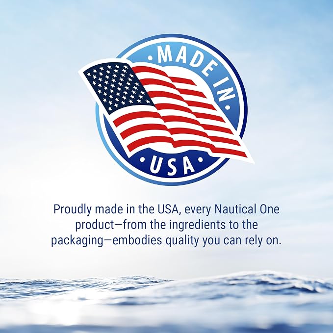 Nautical One - Xtreme Stain Remover | Non-Bleach Spray for Boat Interior & Exterior (128 oz)