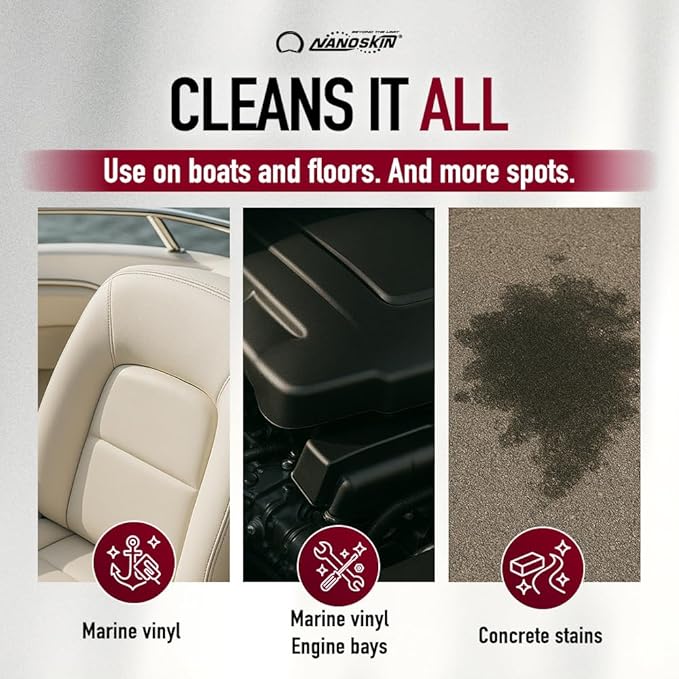 Nanoskin Home Run Heavy Duty Industrial Degreaser 5 Gallons – Removes Oil, Grease & Soil on Appliance, Grill, Stovetop, Concrete, Tool, Engine, Fiberglass, Aluminum, Stainless Steel & Kitchen Surface
