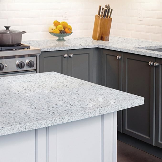 Giani Granite Countertop Paint Kit 2.0 Epoxy Topcoat (White Diamond)