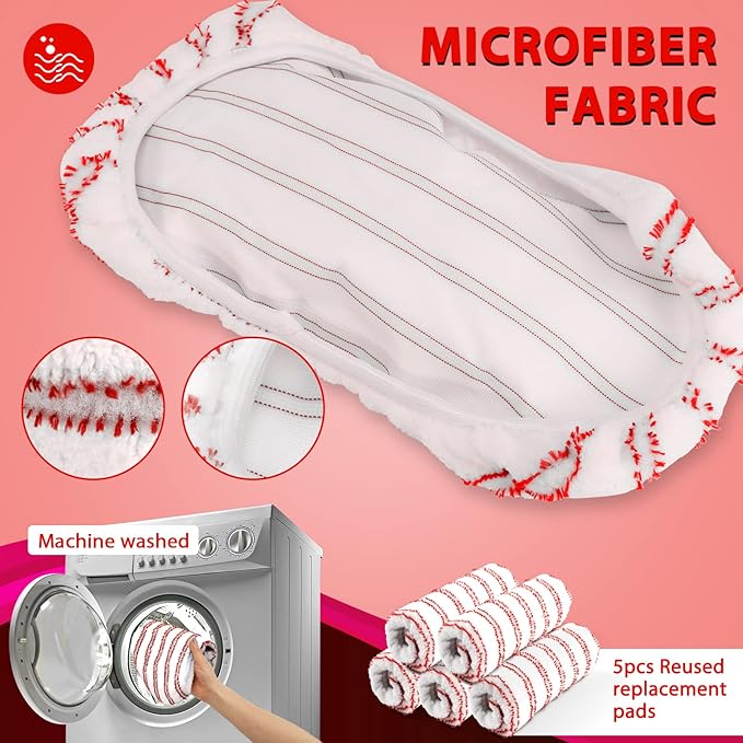 MASTERTOP Large Microfiber Mop and Dust Mop
