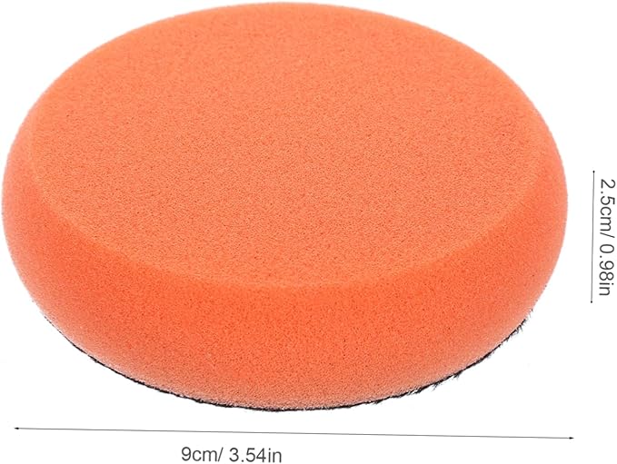 ULTECHNOVO 2sets Car Polishing Pad Ergonomic Handle Handle Sponge Buffing Pads for Waxing and Detailing Versatile for Cars Motorcycles and Boats