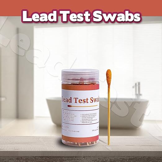 AAwipes Lead Test Kit 80 pcs + AAwipes Eyeglasses Cleaning Microfiber Cloths Bulk (5.5"x5.5", 5 Colors, 100 pcs