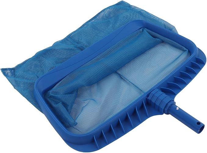 Pool Skimmer Net, Heavy Duty ABS Frame 0.3 X 40.6cm Pool Skimmer Basket with Fine Mesh Pool Net Skimmer Swimming Pool Leaf Skimmer Net for Pool and Lake Maintenance