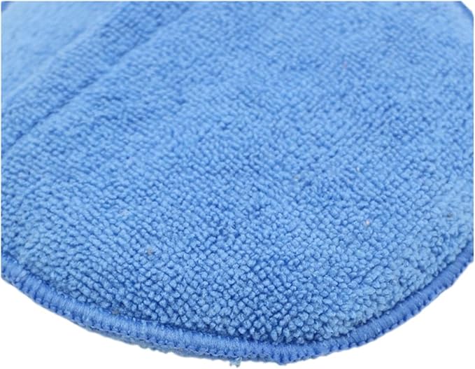 2/5/10Pcs 5-inches Microfiber Wax Applicator Pad Ultra Soft Car Polishing Sponge with Finger Pocket Auto Care Polish Foam 2028(Blue 5Pcs)