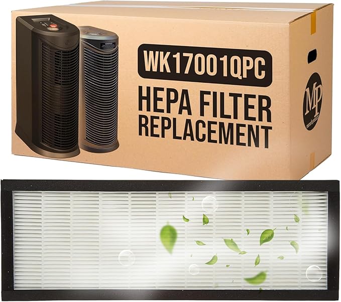 MP Maresh Products WK17001QPC HEPA Filter Replacement for Oreck V35729 Air Purifier - For Dust, and Particles, Premium HEPA Filter, Durable Design, Easy to Install - White 1-Pack