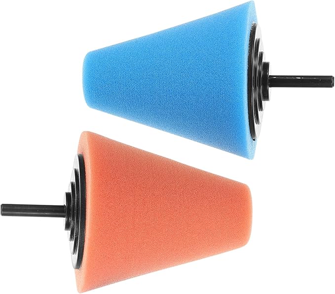 8pcs Drill Buffer Sponge Pad Polishing Pad Car Wheel Buffer Car Polisher Drill Polishing Accessory