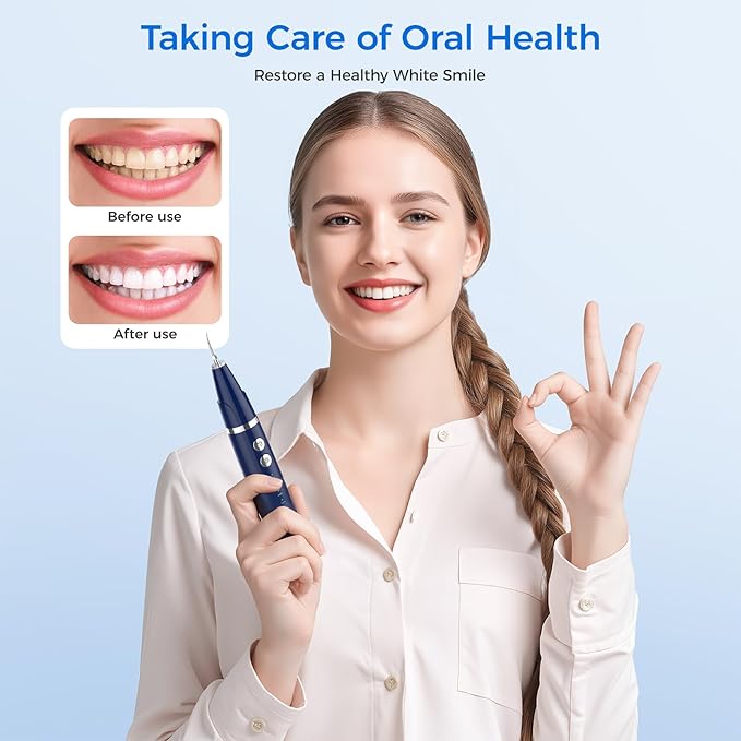 Plaque Remover for Teeth - Tartar Remover for Teeth, Dental Calculus Remover Teeth Cleaning Kit