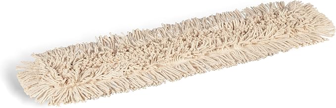 Coastwide Professional Economy Dust Mop Head, Cotton, 36" x 5", White