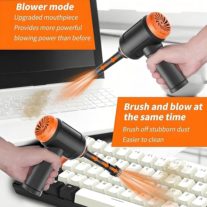 Meudeen Air Duster - Cordless Electric Air Duster