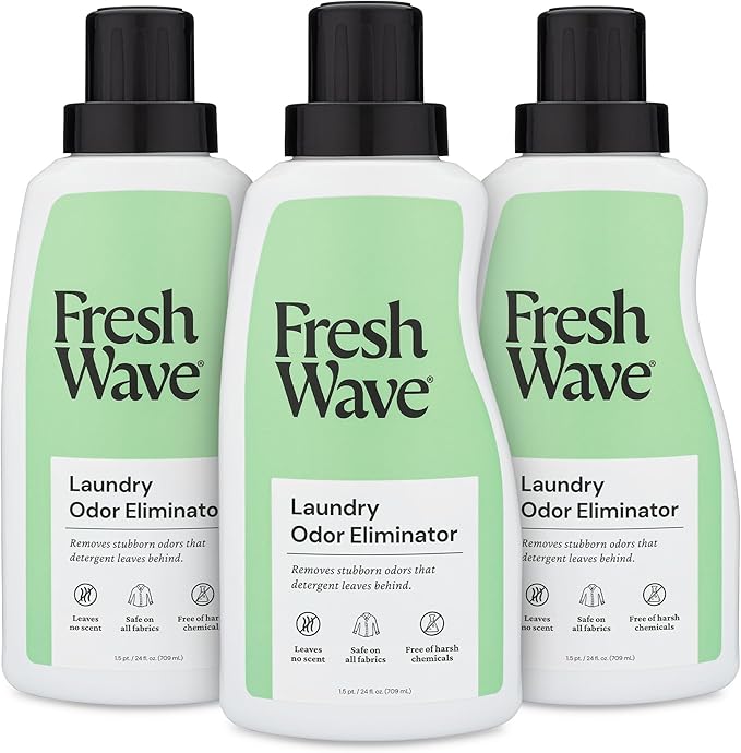 Fresh Wave Odor Removing Laundry Booster Bundle: (3) 24 fl. oz. Laundry Booster