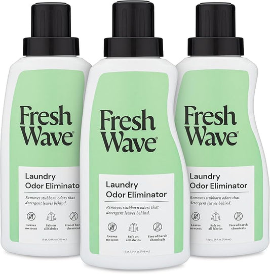 Fresh Wave Odor Removing Laundry Booster Bundle: (3) 24 fl. oz. Laundry Booster