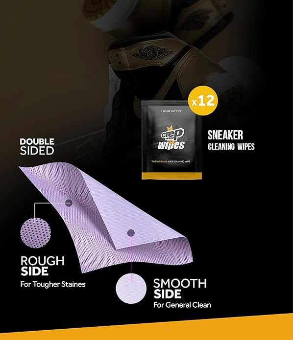 Crep Protect The Ultimate Shoe Care Bundle Gift Pack - Shoe Protector Spray - Sneaker Cleaner - Quick Cleaning Wipes - Premium Bush & Microfiber Cloths