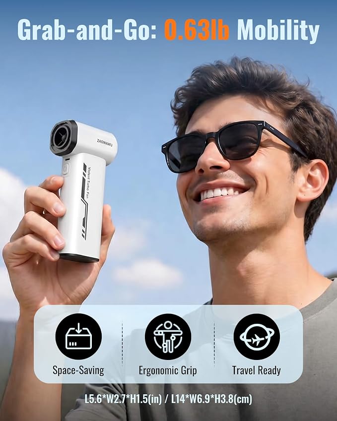 150000 RPM Electric Air Duster, Powerful Cordless Blower for Electronics | Fits PC & Electronics: Perfect for deep cleaning keyboards, computers, camera lenses, and delicate gaming setups.