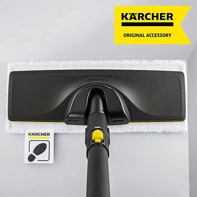 Kärcher SC 3 Bundle - Microfiber Floor Pads 2 Pack and 1 Decalcification Cartridge - Replacement Part - Steam Cleaners Accessories