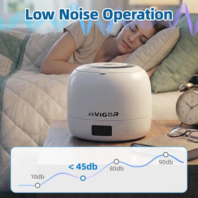 Dental Ultrasonic Retainer Cleaner Machine - 45kHz Separable Dental Cleaning Pod with Digital Timer & 200ML Tank - Professional Device for Dentures, Aligners, Mouth Guards, Braces, Jewelry