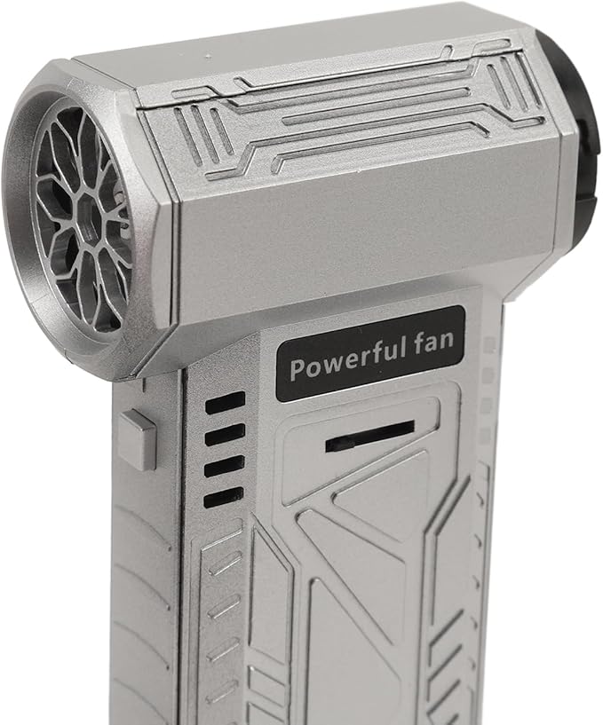 Electric Air Duster, 150000RPM Rechargeable Handheld Turbine Fan, 8000mAh Battery, ABS Material, 5.9x2.8 Inch