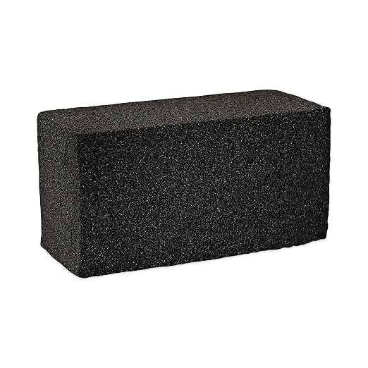 3M Grill-Brick Grill Cleaner GB12, 12 Pack of 3.5 in x 4 in x 8 in Grill Bricks, Heavy Duty, Cleans Away Carbonized Grease and Oil, Flat Top Griddle Cleaning, Commerical Kitchen