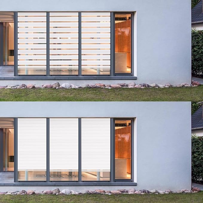 MYshade Roller Shades Zebra Blinds for Indoor Windows Cordless Day and Night Light Filtering Dual Layer Roller Window Blinds & Shades, Easy to Install, 30.5" W x 72" H, Linen Style