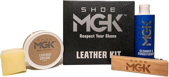 Shoe MGK Leather Care Kit for Restoring and Maintaining Leather Shoes