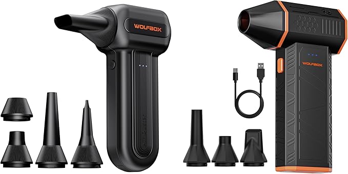 WOLFBOX MF50 Compressed Air Duster & WOLFBOX MF60 Compressed Air Duster