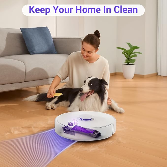 Freo Z10 Ultra Replacement Parts for Narwal Freo Z10 Ultra/Narwal Freo Z10 Robotic Vacuum Cleaner Parts with 2 Roller Brush,4 HEAP, 6 Mops, 6 Dust Bags, 6 Side Brushes,1 Clean Brush