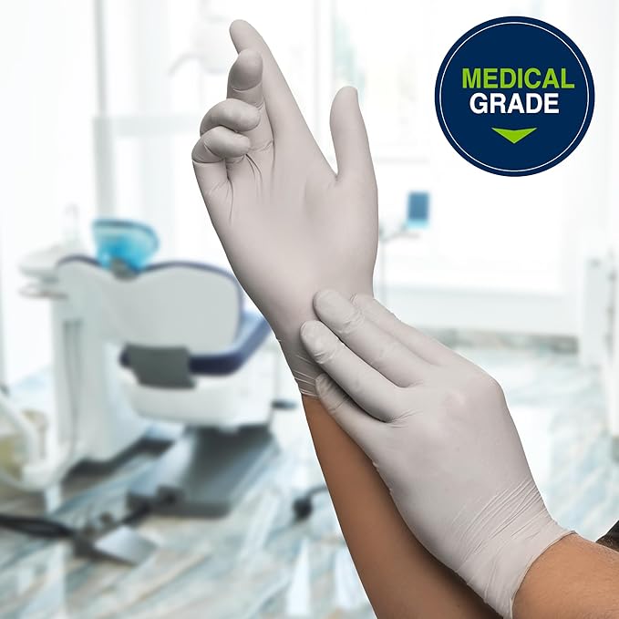 HALYARD Sterling Nitrile Exam Gloves, Powder-Free