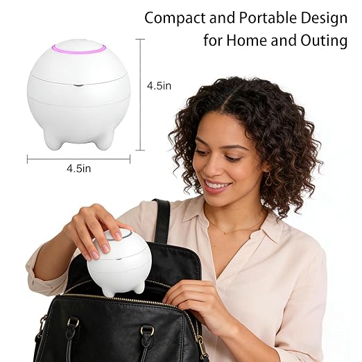 Ultrasonic Retainer Cleaner Machine 45kHz, Ultrasonic Denture Cleaner with UVA +UVC for Aligner, Nightguard, Mouthguard etc Oral Dental Care, (White)