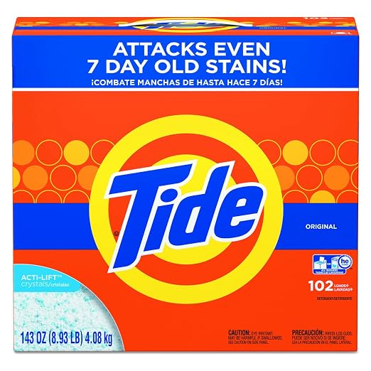 Tide, PGC85006, Original Laundry Powder, 2 / Carton, White
