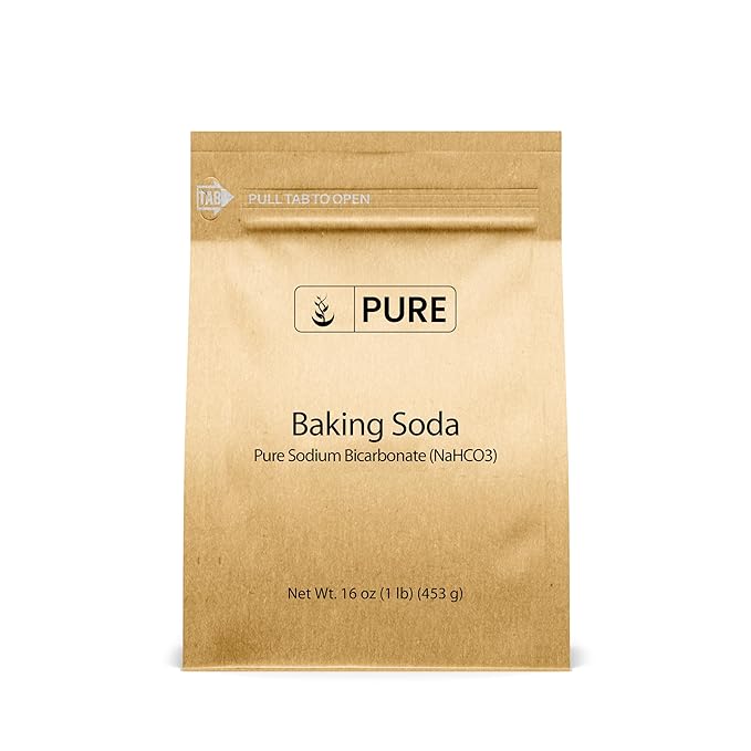 Pure Original Ingredients Sodium Bicarbonate (Baking Soda) (1 lb) Eco-Friendly Packaging, Always Pure, No Fillers Or Additives